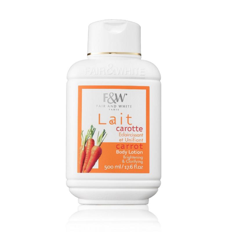 FAIR AND WHITE LAIT CARROT Body Lotion 485Ml
