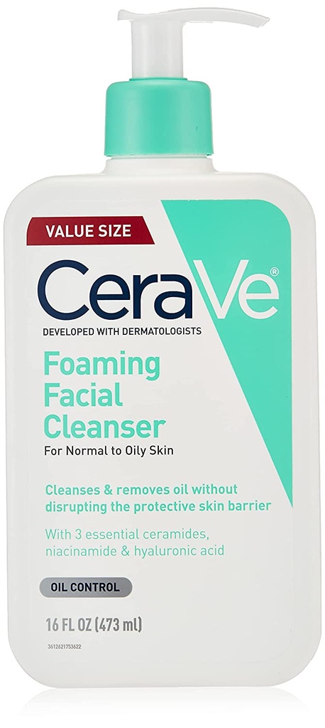 CERAVE FOAMING CLEANSER 16OZ 473ML 84537