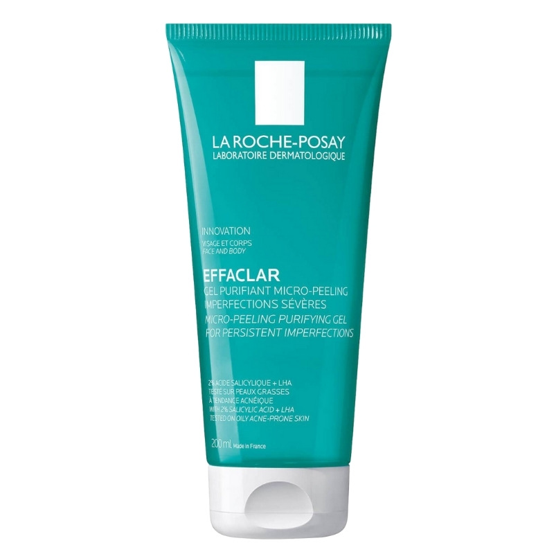 LRP EFFACLAR FACE&amp;BODY MICRO-PEELING PURIFYING GEL 200ML 84329