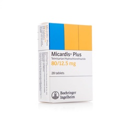 [G02960] ميكارديس بلس 80/12.5MG 28 قرص  